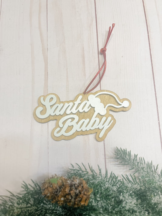 Santa Baby Ornament