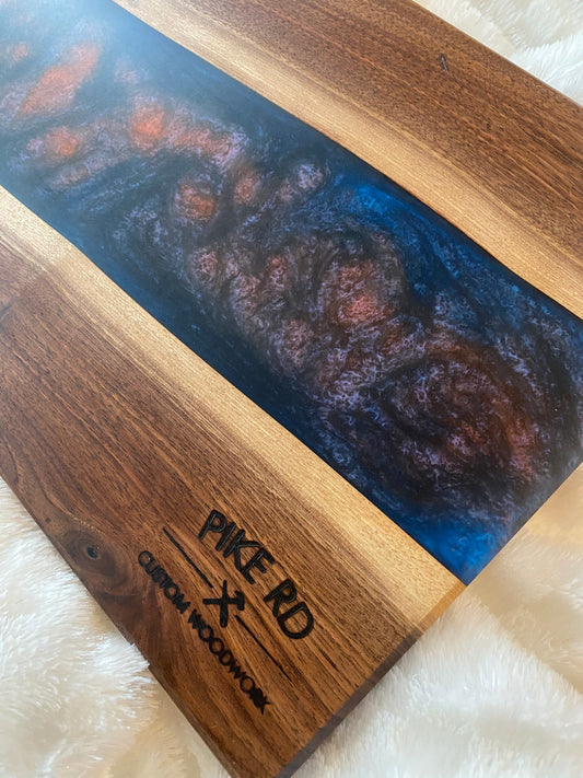 Black Walnut Epoxy River Board