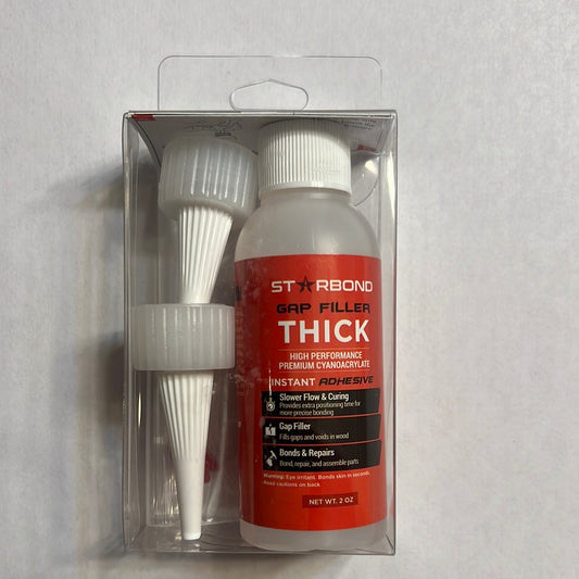 Starbond Gap Filler Thick CA Glue, 2 oz