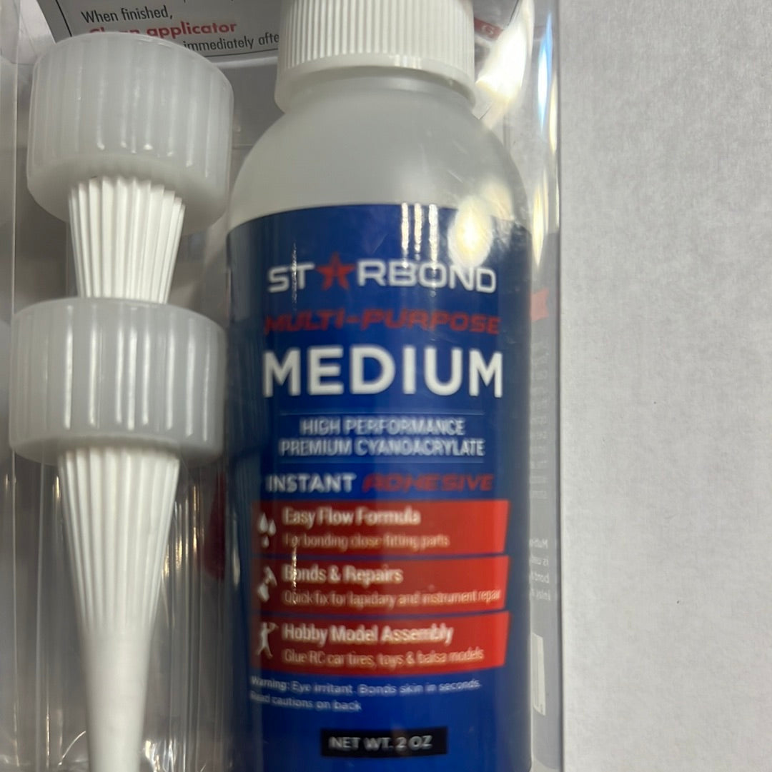 Starbond Medium CA Glue, 2 oz